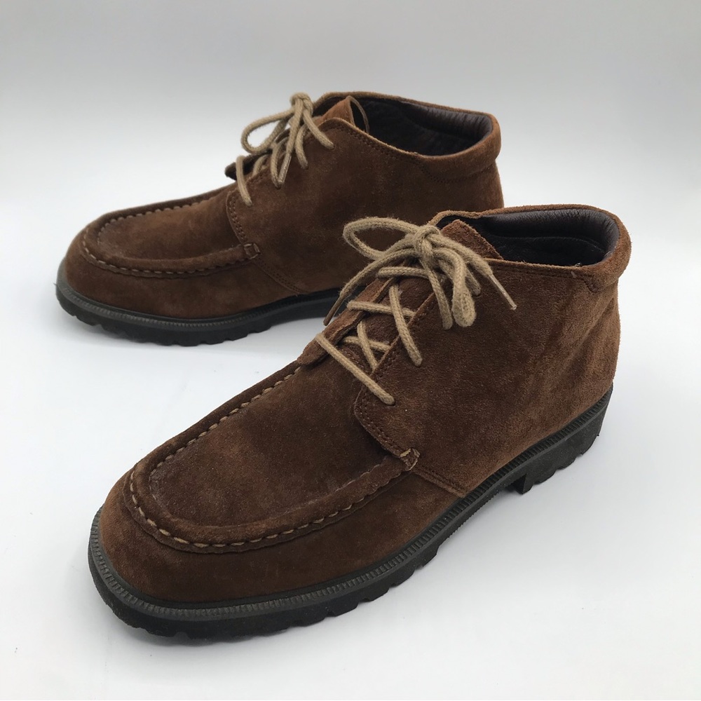LL bean desert boots ankle boots genuine leather suede - Picture 3 of 8